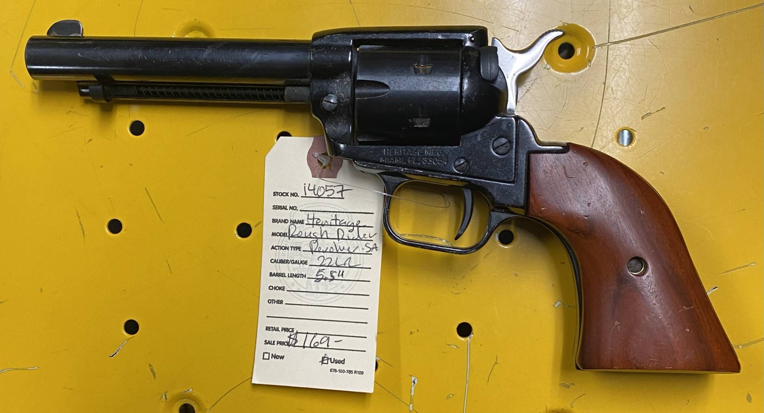 Heritage Arms Roughrider 22 LR Gun Runners