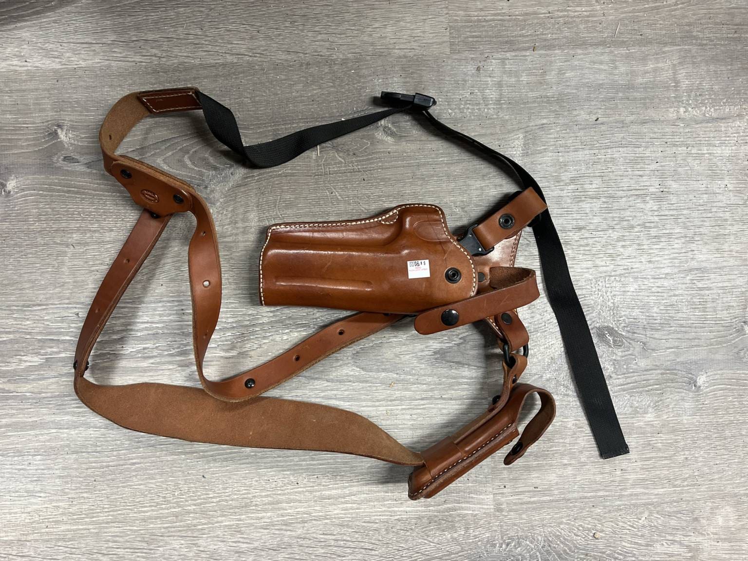 Leather Desert Eagle Vertical Shoulder Holster