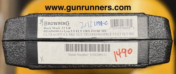 Browning Buckmark URX 22 lr - Image 5