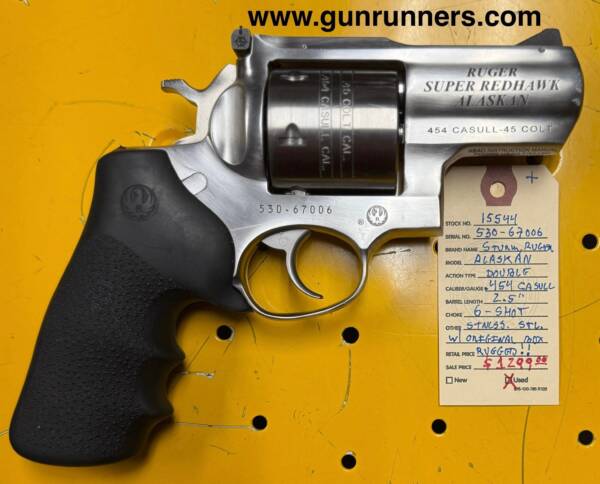 Ruger Redhawk Alaskan 454 Casull