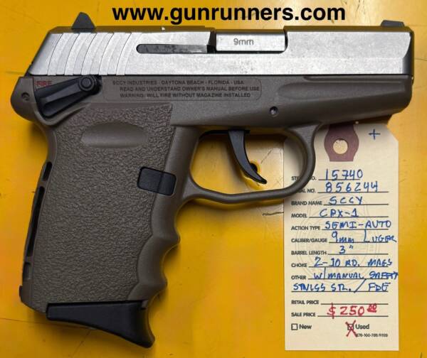 Sccy CPX 1 9 mm