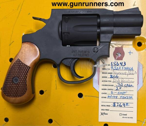 Arm score Rock Island model, 206  38Spl