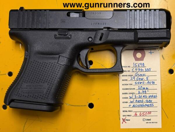 Glock 29 Gen 5 10 mm