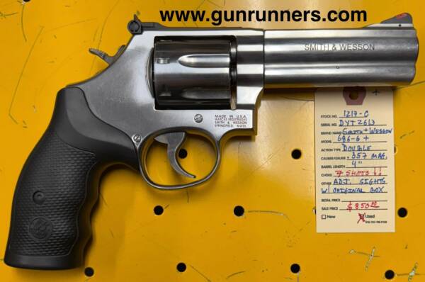Smith and Wesson, 686-6 357 mag
