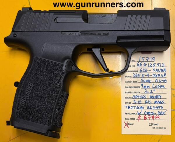 Sig Sauer 365X 9 mm