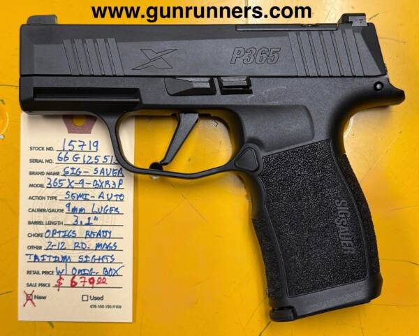 Sig Sauer 365X 9 mm - Image 2