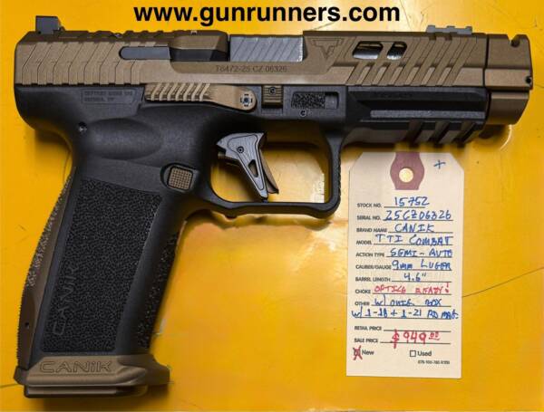 Canik TTI combat 9 mm
