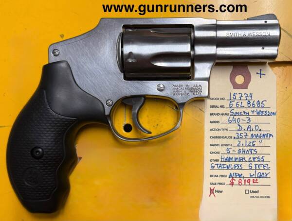 Smith & Wesson 640 357 mag