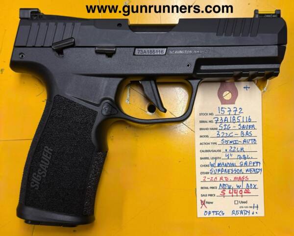 Sig Sauer 322C 22 lr