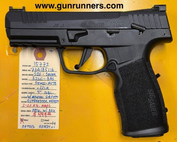 Sig Sauer 322C 22 lr - Image 2