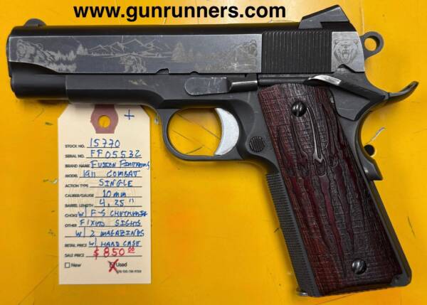 Fusion Firearms 1911 combat 10 mm - Image 2
