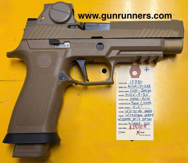 Sig Sauer M17X 9 mm