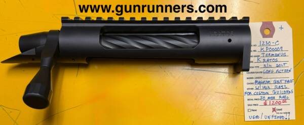 Terminus (mfg.) Kratos (model), Remington 700 pattern, long action receiver w/magnum bolt face.  NEW!