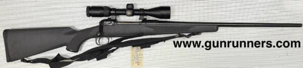 Stevens (Savage), used, Model 200, .300 Winchester Magnum, right-hand, bolt action, blue/synthetic, 24” barrel, sling, Nikon ProStaff 3-9X40mm telescopic sight.  Used, excellent condition.