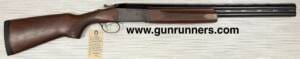 Stoeger, Condor Compact, used, over/under shotgun, 20 gauge, 3” chamber, 22” barrels, single trigger, wood blue, 13” length of pull.  This shotgun is used, but with very little wear.