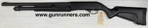 Savage-Stevens, Model 320, pump shotgun, 12 gauge, 3” chamber, 18” and 28” barrels, matte/synthetic.  This is in used/excellent condition and possibly unfired. - Image 3