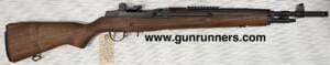 Springfield Armory, used/unfired, M1A Scout, .308 caliber, semi-auto rifle, 18” barrel, wood/parkerized, 1-10 round magazine, with black nylon bag.  In used/unfired condition!