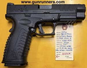 Springfield Armory, XDM-Elite, 10mm caliber, semi-auto pistol, 4.5” barrel, optics ready, 2-15 round magazines.  New in box and just arrived!