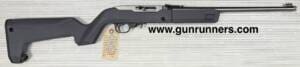 Ruger 10-22, Back-Packer Take-Down, .22 LR caliber, stainless steel/synthetic, semi-auto rifle, 16.63” suppressor-ready barrel, 4-10 round magazines, new/with box and accessories.  Photos show how awesome & practical this rifle is for Alaska and anyone who wants a survival rifle.