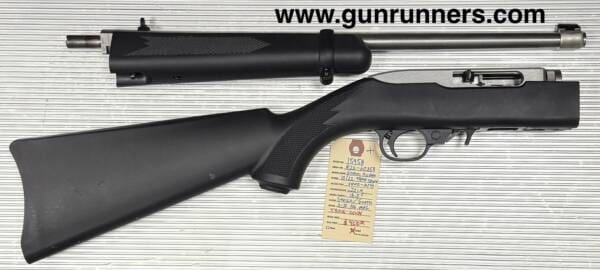 Ruger 10/22 Take-Down, used, semi-auto rifle, 22 LR caliber, 18.5” barrel, stainless/synthetic, quick and easy disassembly, lightweight, in excellent condition. - Image 2