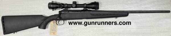 Savage, used, Model 10/110 Edge, .223 caliber, right hand bolt-action, 22” barrel, detachable box magazine, matte blue/synthetic, Bushnell 3-9X40mm telescopic sight, in excellent condition.