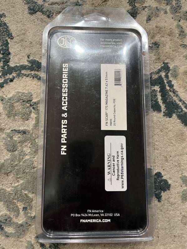 FN Scar 17 308 win 20 round magazine - Image 2