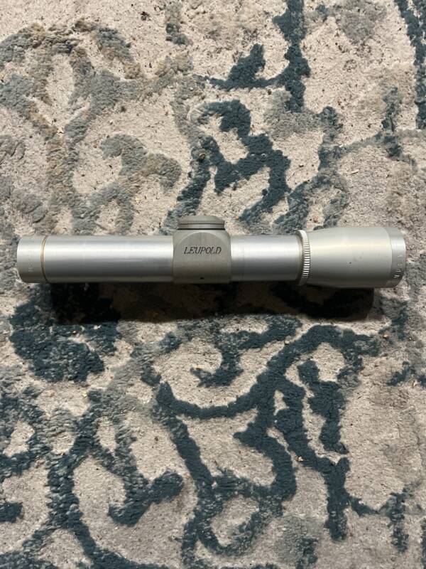 Leupold M8 2x extended eye, relief, pistol scope - Image 2