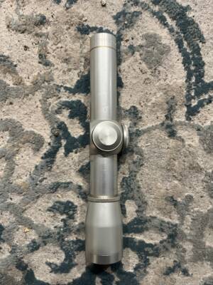 Leupold M8 2x extended eye, relief, pistol scope