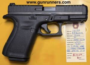 Glock, used, Model 44, .22LR caliber, semi auto pistol, 4.02” barrel, w/1 magazine.  This pistol is the same size as a Glock 19 and is an excellent training pistol.