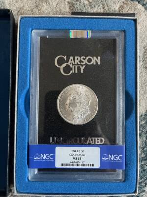 US silver dollar 1884 Carson City