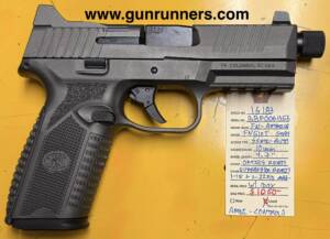 FN AMERICA, used, FN510T Gray, 10mm caliber, semi auto pistol, optics and suppressor ready, 4.7” barrel, 1-15 round and 1-22 round magazine, ambidextrous controls, nylon carry bag and original box.   This pistol is in used/excellent condition.