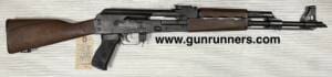 Zastava, used, ZPAP M70, 7.62X39mm caliber, Serbian manufacture, semi auto rifle, full stock, wood furniture, 16.25” barrel, w/2-30 round magazines.  This rifle is in excellent condition.