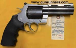 Colt, Kodiak, .44 Magnum caliber, 4” ported barrel, unfluted cylinder, bright stainless steel, double action revolver, new, w/box and accessories.