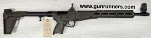 Kel-Tec, new, Sub 2000, 9mm Luger caliber, folding semi-auto rifle, 16.25” suppressor ready barrel, OD green furniture, light weight, uses GLOCK magazines, new, w/box and all accessories.