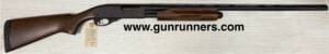 Remington, used, Model 870, 20 gauge, pump action shotgun, 3” chamber, 28” ventilated rib barrel, wood/matte blue finish, removable choke, in excellent condition.