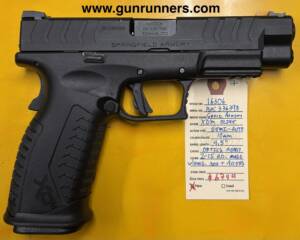 Springfield Armory, new, XDM Elite, 10mm caliber, semi auto pistol, 4.5” barrel, optics ready, 2-15 round magazines, with box and all accessories.   This is freshly arrived to our store!