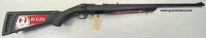 Ruger, new, American Rimfire, .22 Magnum caliber, right hand, bolt action, 22” barrel, blue finish, synthetic stock, 1-9 round magazine, new, w/box and accessories.