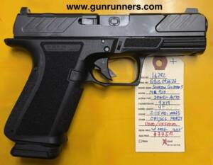Shadow Systems, used/unfired, Model MR920 (SS-1306), 9X19 caliber, semi-auto pistol, 4” barrel, optics ready, 2-15 round magazines, with original box and all accessories.