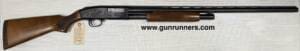 Mossberg, used, Model 500 AG, 12 gauge, pump action shotgun, 30” barrel, 3” chamber, wood/blue, fixed full choke.    Reliable and economical.