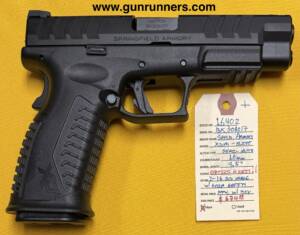 Springfield Armory, new, XDM-Elite, 10mm caliber, semi auto pistol, 2-16 round magazines, grip safety, optics ready, 4.5” barrel.   This pistol is new in box and eager to be adopted by you!