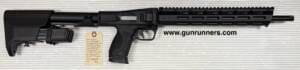 Smith & Wesson, used, Military & Police, FPC carbine, 9mm Luger caliber, semi auto folding carbine, 16” suppressor ready barrel, 3 total magazines, with gray nylon carry bag.   Uses S&W  M&P pistol magazines.