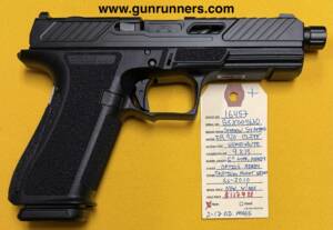 Shadow Systems, new, Model DR920 Elite (SS-2010), 9mm Luger caliber, semi auto pistol, 5” suppressor ready barrel, optics ready, tritium front sight, 2-17 round magazines, new, w/box and all accessories.