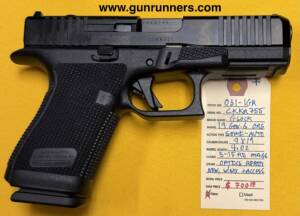 Glock, new, Model 19 Gen. 6, ORS, 9mm Luger caliber, semi auto pistol, Optics Ready System, 4.02” barrel, 3-15 round magazines, absolutely new with box and all accessories.