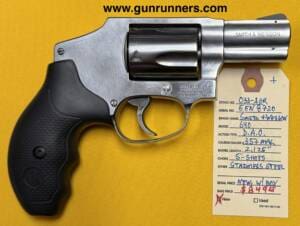 Smith & Wesson, new, Model 640-3, .357 Magnum caliber, DAO revolver, hammerless, 5-shot, stainless steel, 2.125” barrel, absolutely new, w/box and all accessories.