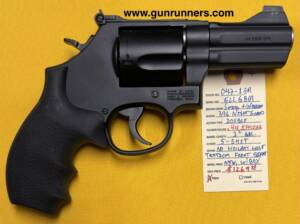Smith & Wesson, new, Model 396 Night Guard, .44 Special caliber, double action revolver, 5-shot L-Frame, 3” barrel, Scandium/Aluminum alloy frame, 23 ounces (unloaded), tritium front sight, no “Hillary hole”, new, w/box and all accessories.   This is a limited production revolver between Lipsey’s and Smith & Wesson.