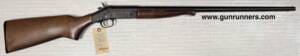 New England Firearms (NEF), used, Model Pardner SB-1, .410 bore caliber, single shot, break open shotgun, 25.5” barrel, full choke, 3” chamber, wood/blue/color case, in excellent condition.   These models were discontinued a few years ago and are uncommon in excellent condition.  They are simple and reliable.